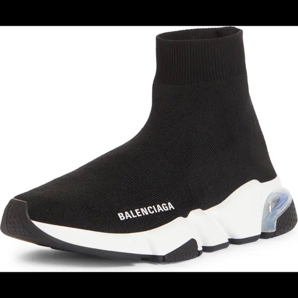 Balenciaga Shoes - Speed LT Clear Sole Sock Sneaker